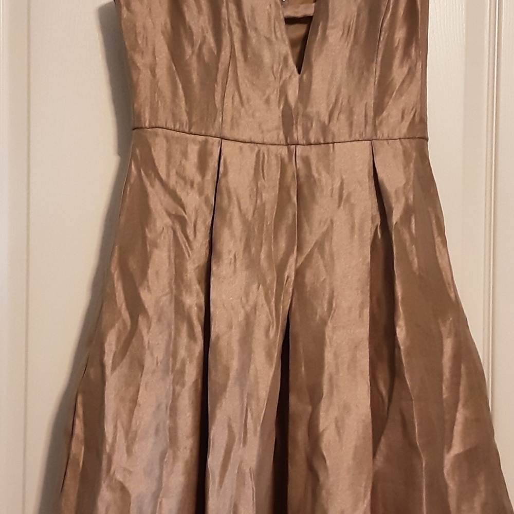 Eiffel A Designs Gold Dress